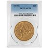 Image 1 : 1869-S $20 Liberty Head Double Eagle Gold Coin PCGS AU50