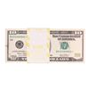 Image 1 : Pack of (100) Consecutive 2003 $10 Federal Reserve STAR Notes Minor Ink Smear