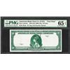 Image 1 : 1929 10 Unit American Bank Note Co. "Test Note" PMG Gem Uncirculated 65EPQ