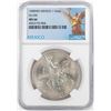 Image 1 : 1984Mo Mexico 1 Onza Libertad Silver Coin NGC MS66