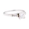 Image 1 : Platinum 1.05 ctw Diamond Ring