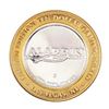 Image 2 : .999 Fine Silver Aladdin Resort & Casino Las Vegas $10 Limited Edition Gaming Token