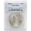 Image 1 : 1886-O $1 Morgan Silver Dollar Coin PCGS MS61