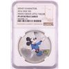 Image 1 : 2016 Niue $2 Proof Disney Mickey-Brave Little Tailor Silver Coin NGC PF69 Ultra Cameo