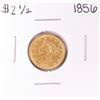 Image 1 : 1856 $2 1/2 Liberty Head Quarter Eagle Gold Coin