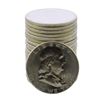 Image 1 : Roll of (20) Brilliant Uncirculated 1963 Franklin Half Dollar Coins