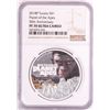 Image 2 : 2018P Tuvalu $1 Proof Planet of the Apes Silver Coin NGC PF70 Ultra Cameo w/Box & COA