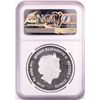 Image 3 : 2018P Tuvalu $1 Proof Planet of the Apes Silver Coin NGC PF70 Ultra Cameo w/Box & COA