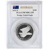 Image 1 : 2015-P $100 Australian Wedge Tailed Eagle Platinum Coin PCGS PR70DCAM