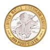 Image 2 : .999 Silver Chief Medicine Crow $10 Casino Limited Native American Series Gaming Token