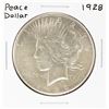 Image 1 : 1928 $1 Peace Silver Dollar Coin