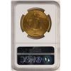 Image 2 : 1908 No Motto $20 St. Gaudens Double Eagle Gold Coin NGC MS64