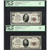 Image 1 : 1929 $10/20 Citizens NB Washington, PA CH# 3383 National Currency Notes PCGS VF35