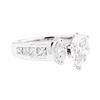 Image 1 : 14KT White Gold 1.69 ctw Diamond Ring