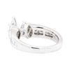 Image 3 : 14KT White Gold 1.69 ctw Diamond Ring