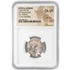 Image 1 : 393-294 BC Attica Athens AR Tetradrachm Athena Owl Coin NGC CH VF