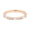 Image 1 : 14KT Rose Gold 0.65 ctw Diamond Eternity Ring