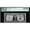 Image 1 : 1935A $1 "R" Experimental Silver Certificate Note Fr.1609 PCGS Very Choice New 64PPQ