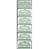 Image 2 : Set of (6) 1933 Ringling Bros Show Scrip Notes