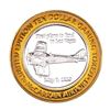 Image 1 : .999 Silver McCarran International Airport Las Vegas, NV $10 Limited Casino Token