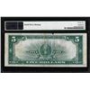 Image 2 : 1923 $5 Porthole Silver Certificate Note Fr.282 PMG Very Fine 25