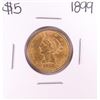 Image 1 : 1899 $5 Liberty Head Half Eagle Gold Coin