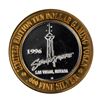 Image 1 : .999 Silver Stratosphere Las Vegas, NV $10 Casino Limited Edition Gaming Token