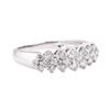 Image 1 : 14KT White Gold 1.00 ctw Diamond Band