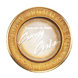 .999 Silver Riviera Hotel & Casino Las Vegas $10 Casino Limited Edition Gaming Token