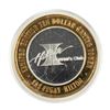 Image 1 : .999 Silver Hilton Las Vegas, Nevada $10 Casino Limited Edition Gaming Token