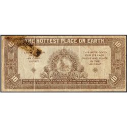 1915 $10 Forty Nine Camp San Diego Legal Tender Obsolete Note