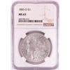 Image 1 : 1885-O $1 Morgan Silver Dollar Coin NGC MS63