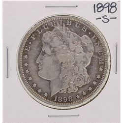 1898-S $1 Morgan Silver Dollar Coin