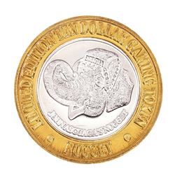 .999 Silver John Ascuaga's Nugget Sparks, Nevada $10 Limited Edition Gaming Token