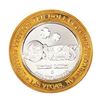 Image 2 : .999 Fine Silver Osheas Las Vegas, Nevada $10 Limited Edition Gaming Token