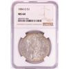 Image 1 : 1884-O $1 Morgan Silver Dollar Coin NGC MS63