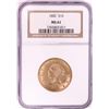 Image 1 : 1882 $10 Liberty Head Eagle Gold Coin NGC MS61