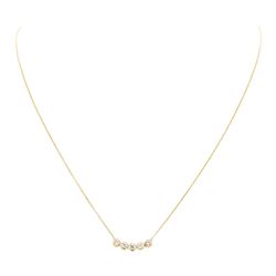 14KT Yellow Gold 0.40 ctw Diamond Necklace