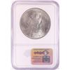 Image 2 : 1923 $1 Peace Silver Dollar Coin NGC MS65