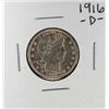 Image 1 : 1916-D Barber Quarter Coin