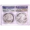 Image 1 : 1986-S & 2016-W $1 Proof American Silver Eagle Coin Set PCGS PR70DCAM
