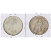 Image 2 : Lot of (2) 1927-D $1 Peace Silver Dollar Coins