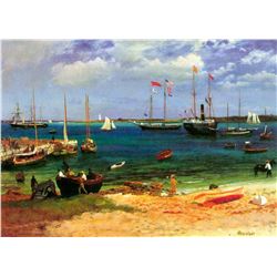 Nassau Port by Albert Bierstadt