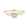 Image 2 : 0.50 ctw Diamond Ring - 14KT Yellow Gold