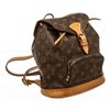 Image 2 : Louis Vuitton Monogram Canvas Leather Montsouris MM Backpack Bag