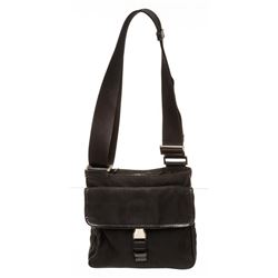 Prada Black Nylon Small Side Bag