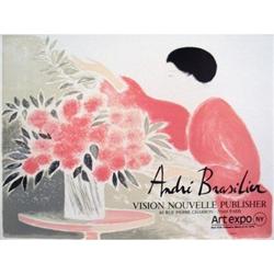 Brassilier   Femme et Rose,1979 #1030346