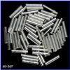 Image 1 : 3000 VINT SILVER LINED GLASS TUBE BEADS 15mm #1030559