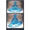 Image 1 : CZECH ART DECO AQUA GLASS DECANTER SET / CG017 #1030573