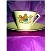 Image 1 : CUP AND SAUCER SET FOR THE CORONATION OF HER #1030597